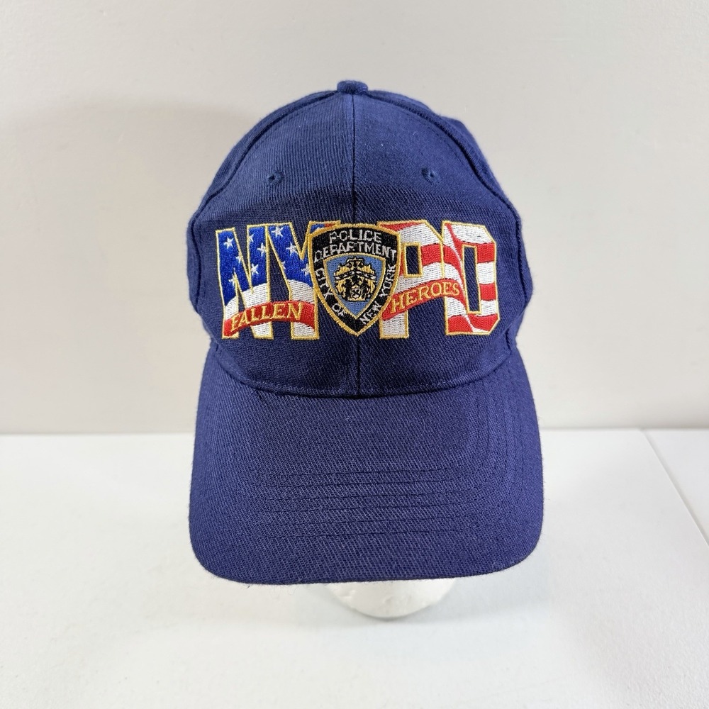 NYPD New York City Police Department Fallen Heroes Adjustable Baseball‎ Hat Cap